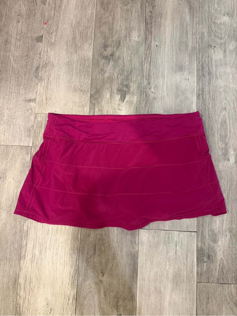 lululemon athletica Women's Mini Skort in Deep Fuchsia